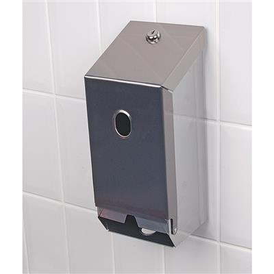 Stainless Steel Twin Toilet Roll Dispenser