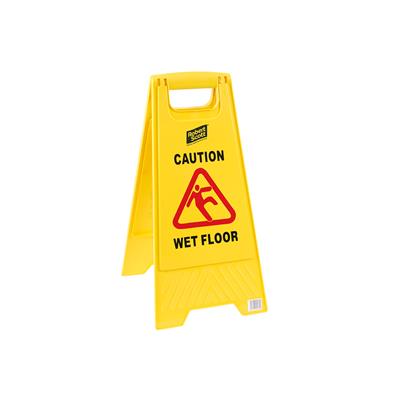 Caution Floor Sign Safety Hazard A Frame Warning Wet Cleaner Plastic Sign UK 
