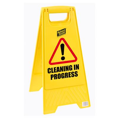 Cleaning in Progress Standard Safety Floor Sign