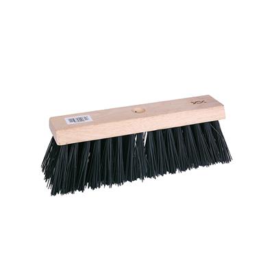 13" Square Head Yard Broom Soft Bristles 