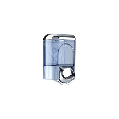0.35L Soap Dispenser Chrome & Transparent