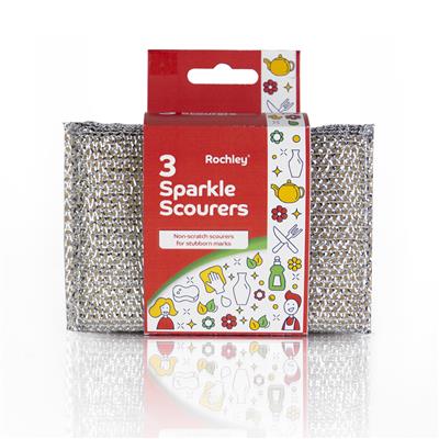 3 Rochley Sparkle Scourers