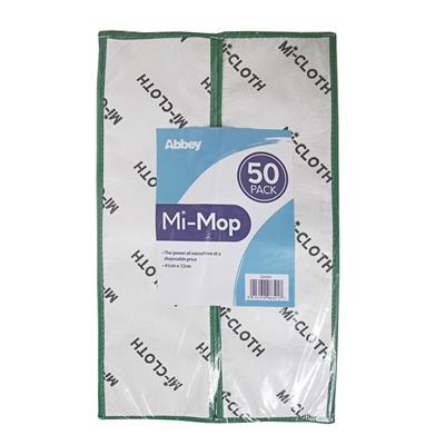 Mi-Mop Disposable Microfibre Flat Mop