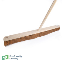 36" Platform Broom Soft Bristles & 55" Handle 