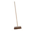 11.5" Flat Wood Broom Soft, Hole & 47" Handle