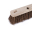 11.5" Flat Wooden Broom Head Stiff Bristles 